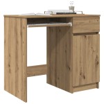 vidaXL Birou Artisan Stejar 86x49x76 cm Lemn prelucrat vidaXL Birou Artisan Stejar 86x49x76 cm Lemn prelucrat