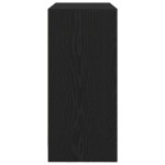 vidaXL Bufetă cu sertare și uși Stejar negru 70,5x34x74,5 cm