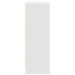 vidaXL Bufetă cu sertare și uși alb 73x31x90 cm