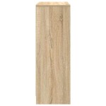 vidaXL Bufetă cu sertare și uși Stejar Sonoma 73x31x90 cm