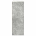 vidaXL Bufetă cu sertare și uși Gri beton 73x31x90 cm