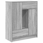 vidaXL Bufetă cu sertare și uși Gri Sonoma 73x31x90 cm