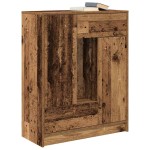 vidaXL Bufetă cu sertare și uși Lemn vechi 73x31x90 cm