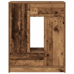 vidaXL Bufetă cu sertare și uși Lemn vechi 73x31x90 cm