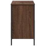 vidaXL Dulap pentru baie cu sertare Stejar maro 60x34,5x60 cm vidaXL Dulap pentru baie cu sertare Stejar maro 60x34,5x60 cm