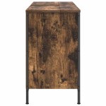 vidaXL Dulap lavoar cu sertare stejar afumat 90x34,5x60 cm vidaXL Dulap lavoar cu sertare stejar afumat 90x34,5x60 cm