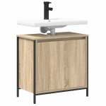 vidaXL Dulap pentru lavoar baie Stejar Sonoma 60x34,5x60 cm vidaXL Dulap pentru lavoar baie Stejar Sonoma 60x34,5x60 cm