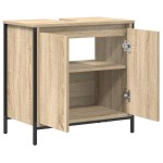 vidaXL Dulap pentru lavoar baie Stejar Sonoma 60x34,5x60 cm vidaXL Dulap pentru lavoar baie Stejar Sonoma 60x34,5x60 cm