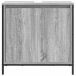 vidaXL Dulap pentru lavoar baie gri Sonoma 60x34,5x60 cm vidaXL Dulap pentru lavoar baie gri Sonoma 60x34,5x60 cm