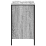 vidaXL Dulap pentru lavoar baie gri Sonoma 60x34,5x60 cm vidaXL Dulap pentru lavoar baie gri Sonoma 60x34,5x60 cm