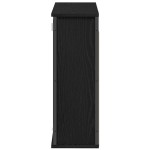 vidaXL Dulap de baie cu oglindă stejar negru 60x21x60 cm vidaXL Dulap de baie cu oglindă stejar negru 60x21x60 cm