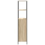 vidaXL Dulap de baie cu rafturi Stejar Sonoma 36x35x165 cm