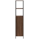 vidaXL Dulap de baie cu rafturi Stejar maro 36x35x165 cm