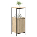 vidaXL Dulap de baie cu rafturi Stejar Sonoma 36x35x95 cm