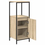 vidaXL Dulap de baie cu rafturi Stejar Sonoma 36x35x95 cm