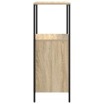 vidaXL Dulap de baie cu rafturi Stejar Sonoma 36x35x95 cm