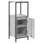 vidaXL Dulap de baie cu rafturi Gri Sonoma 36x35x95 cm