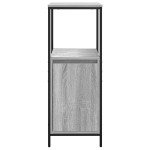 vidaXL Dulap de baie cu rafturi Gri Sonoma 36x35x95 cm