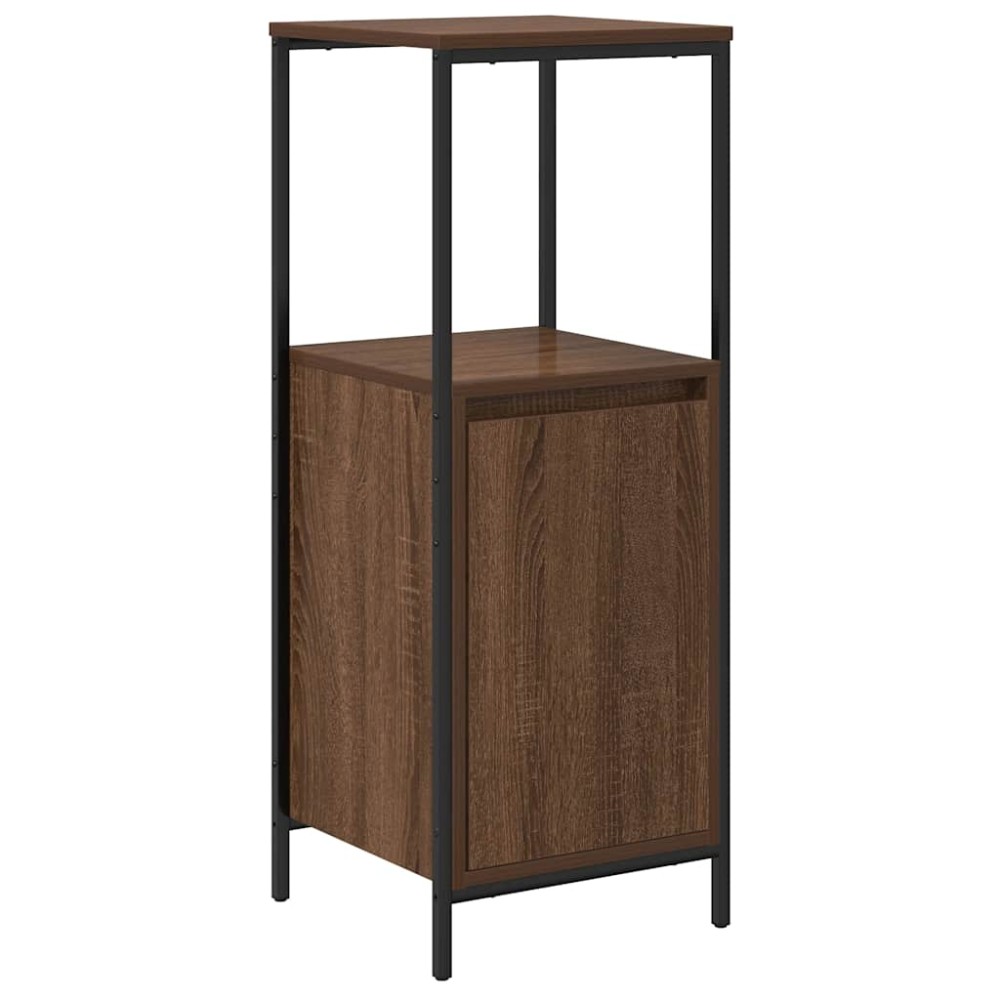 vidaXL Dulap de baie cu rafturi Stejar maro 36x35x95 cm