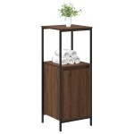 vidaXL Dulap de baie cu rafturi Stejar maro 36x35x95 cm