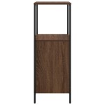 vidaXL Dulap de baie cu rafturi Stejar maro 36x35x95 cm