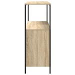 vidaXL Dulap de baie cu rafturi Stejar Sonoma 76,5x35x95 cm
