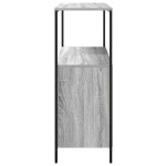 vidaXL Dulap de baie cu rafturi Gri Sonoma 76,5x35x95 cm