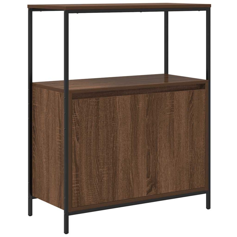 vidaXL Dulap de baie cu rafturi Stejar maro 76,5x35x95 cm