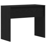 vidaXL Birou stejar negru 90x40x72 cm lemn stratificat