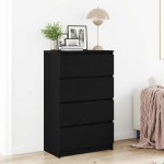 vidaXL Bufetă Stejar negru 60x35x98,5 cm Lemn prelucrat vidaXL Bufetă Stejar negru 60x35x98,5 cm Lemn prelucrat