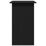 vidaXL Birou Stejar negru 80x45x74 cm Lemn prelucrat