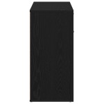 vidaXL Servantă, stejar negru, 80x36 x75 cm, lemn prelucrat vidaXL Servantă, stejar negru, 80x36 x75 cm, lemn prelucrat