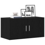vidaXL Dulap de perete Stejar negru 80x39x40 cm Lemn prelucrat vidaXL Dulap de perete Stejar negru 80x39x40 cm Lemn prelucrat