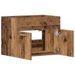 vidaXL Dulap chiuvetă baie, lemn vechi, 60x38,5x46 cm, lemn prelucrat vidaXL Dulap chiuvetă baie, lemn vechi, 60x38,5x46 cm, lemn prelucrat