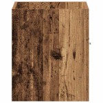 vidaXL Dulap chiuvetă baie, lemn vechi, 60x38,5x46 cm, lemn prelucrat vidaXL Dulap chiuvetă baie, lemn vechi, 60x38,5x46 cm, lemn prelucrat