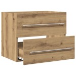 vidaXL Dulap pentru chiuveta de baie Stejar Artisan Lemn prelucrat vidaXL Dulap pentru chiuveta de baie Stejar Artisan Lemn prelucrat