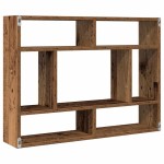 vidaXL Raft de perete, lemn vechi, 75x16x55 cm, lemn prelucrat vidaXL Raft de perete, lemn vechi, 75x16x55 cm, lemn prelucrat