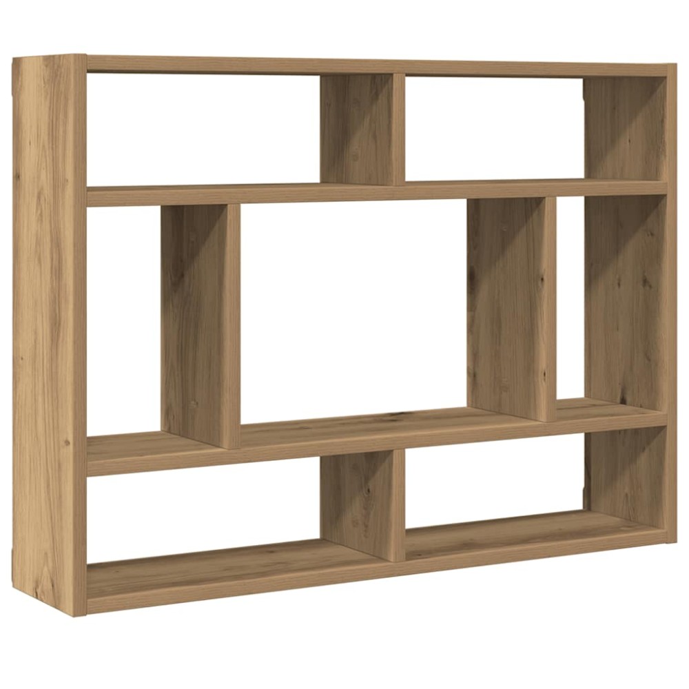 vidaXL Raft de perete, stejar artizanal, 75x16x55 cm, lemn prelucrat