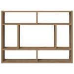 vidaXL Raft de perete, stejar artizanal, 75x16x55 cm, lemn prelucrat vidaXL Raft de perete, stejar artizanal, 75x16x55 cm, lemn prelucrat