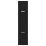 vidaXL Dulap de farmacie, stejar negru, 30x41x144,5 cm, lemn prelucrat