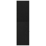 vidaXL Dulap de farmacie, stejar negru, 30x41x144,5 cm, lemn prelucrat