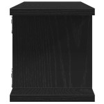 vidaXL Rafturi de perete 2 buc Stejar negru 75x18x20 cm Lemn prelucrat vidaXL Rafturi de perete 2 buc Stejar negru 75x18x20 cm Lemn prelucrat