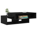 vidaXL Măsuță de cafea, stejar negru, 105x55x32 cm, lemn prelucrat vidaXL Măsuță de cafea, stejar negru, 105x55x32 cm, lemn prelucrat