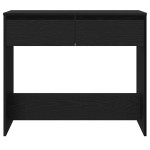 vidaXL Consolă Stejar negru 89x41x76,5 cm Lemn prelucrat vidaXL Consolă Stejar negru 89x41x76,5 cm Lemn prelucrat