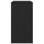 vidaXL Consolă Stejar negru 89x41x76,5 cm Lemn prelucrat vidaXL Consolă Stejar negru 89x41x76,5 cm Lemn prelucrat