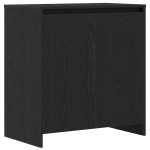 vidaXL Servantă, stejar negru, 70x41x75cm, lemn prelucrat