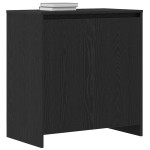 vidaXL Servantă, stejar negru, 70x41x75cm, lemn prelucrat