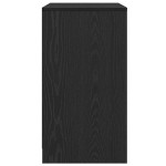 vidaXL Servantă, stejar negru, 70x41x75cm, lemn prelucrat
