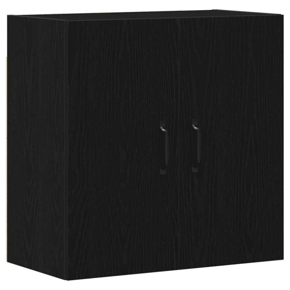 vidaXL Dulap de perete, stejar negru, 60x31x60 cm, lemn stratificat