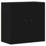 vidaXL Dulap de perete, stejar negru, 60x31x60 cm, lemn stratificat